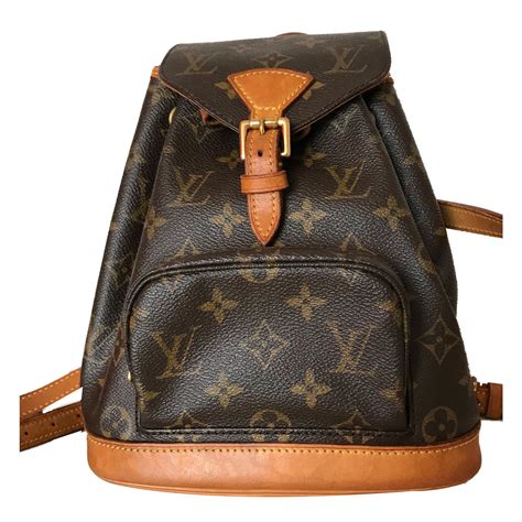 louis vuitton used backpack